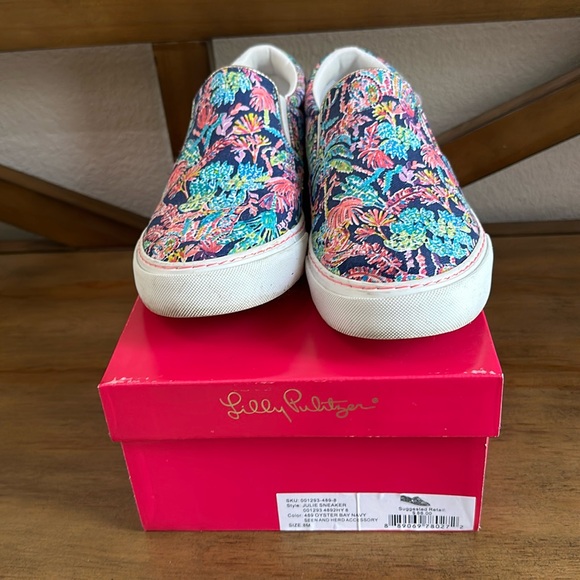 Lilly Pulitzer Shoes - Lilly Pulitzer Julie Sneaker Size 8